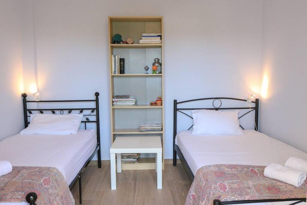 Sunshine House Offering Spectacular Views To Olymp A Apartment Nea Iraklia Luaran gambar
