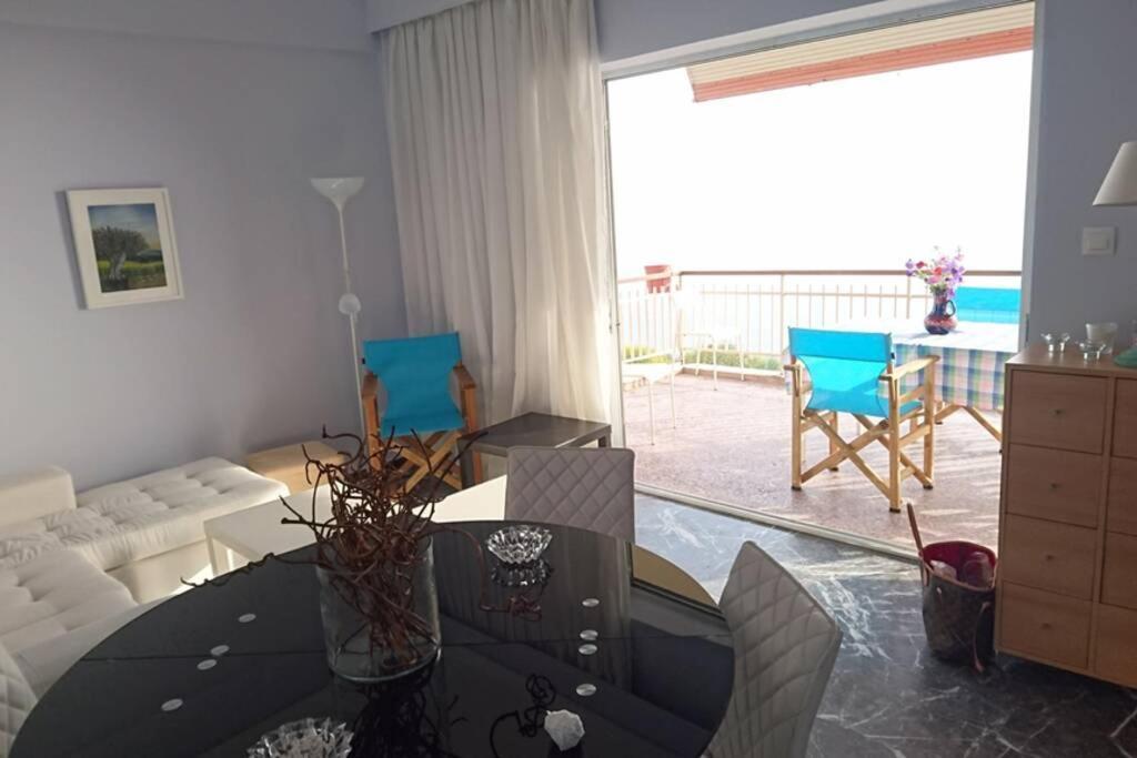 Sunshine House Offering Spectacular Views To Olymp A Apartment Nea Iraklia Luaran gambar