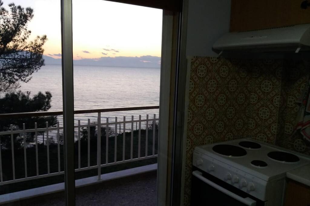 Sunshine House Offering Spectacular Views To Olymp A Apartment Nea Iraklia Luaran gambar