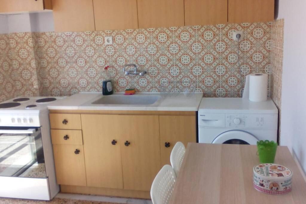 Sunshine House Offering Spectacular Views To Olymp A Apartment Nea Iraklia Luaran gambar
