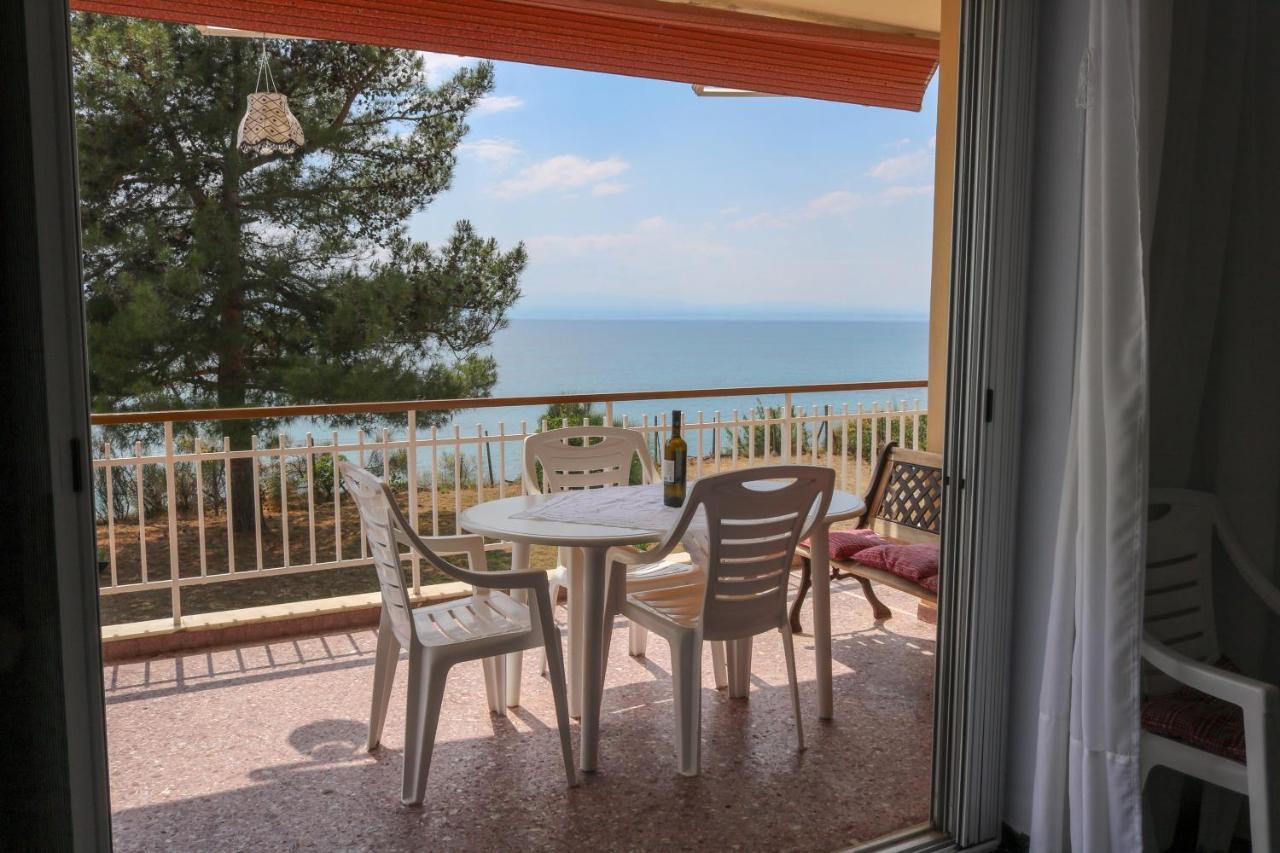 Sunshine House Offering Spectacular Views To Olymp A Apartment Nea Iraklia Luaran gambar