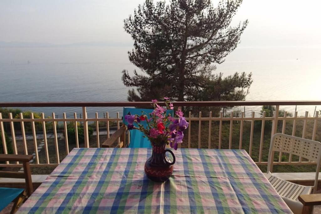 Sunshine House Offering Spectacular Views To Olymp A Apartment Nea Iraklia Luaran gambar