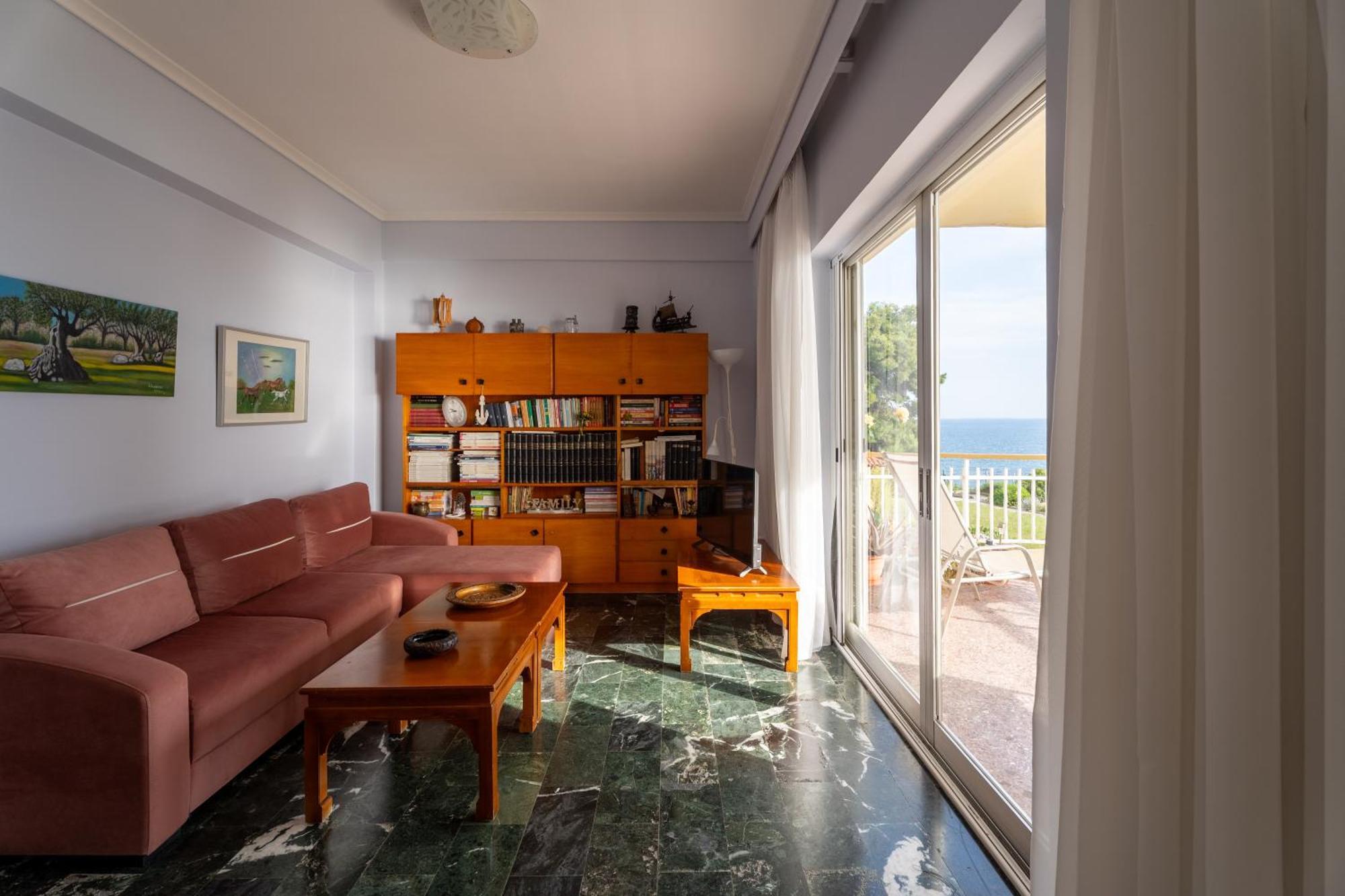 Sunshine House Offering Spectacular Views To Olymp A Apartment Nea Iraklia Luaran gambar