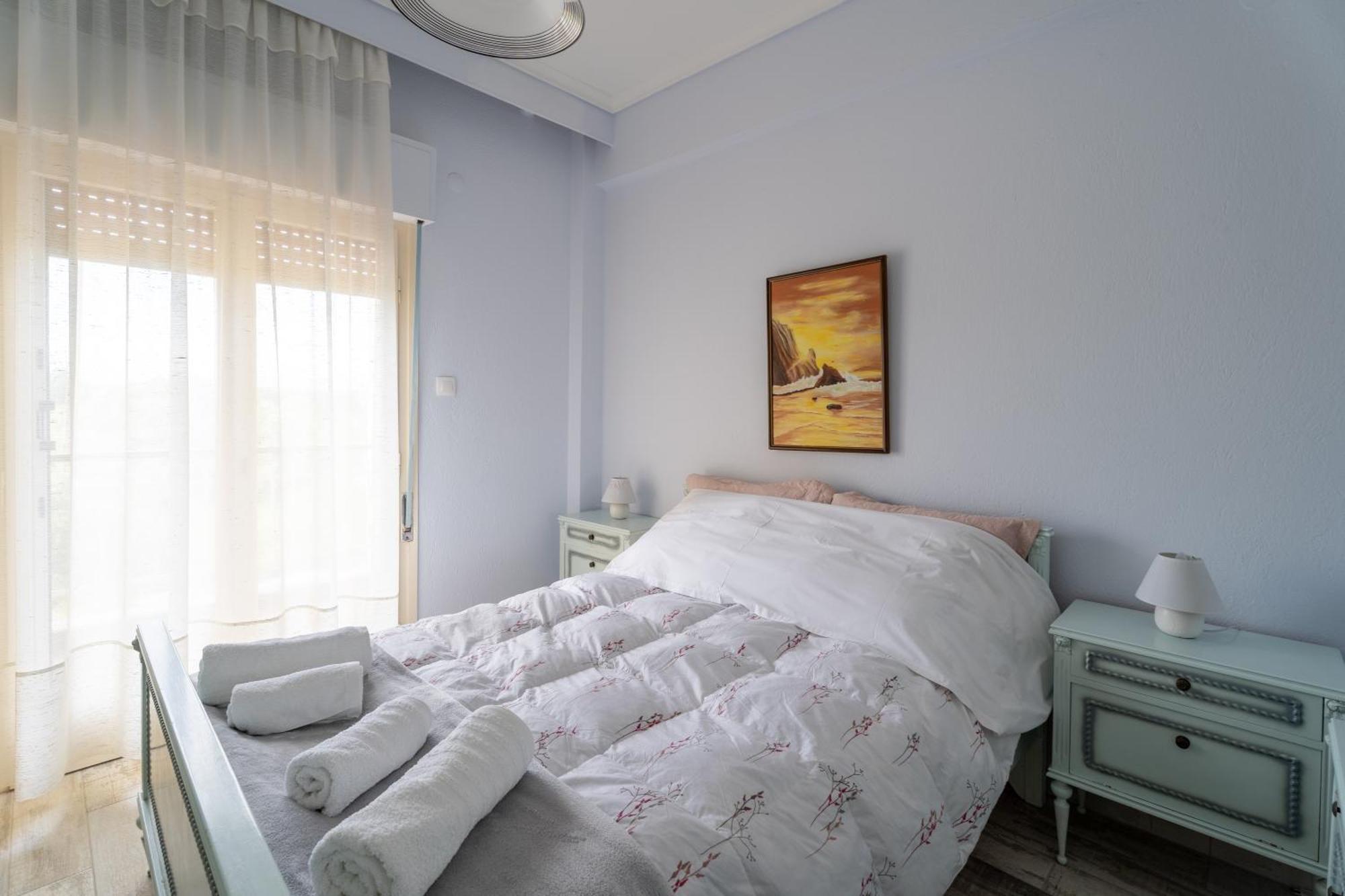 Sunshine House Offering Spectacular Views To Olymp A Apartment Nea Iraklia Luaran gambar