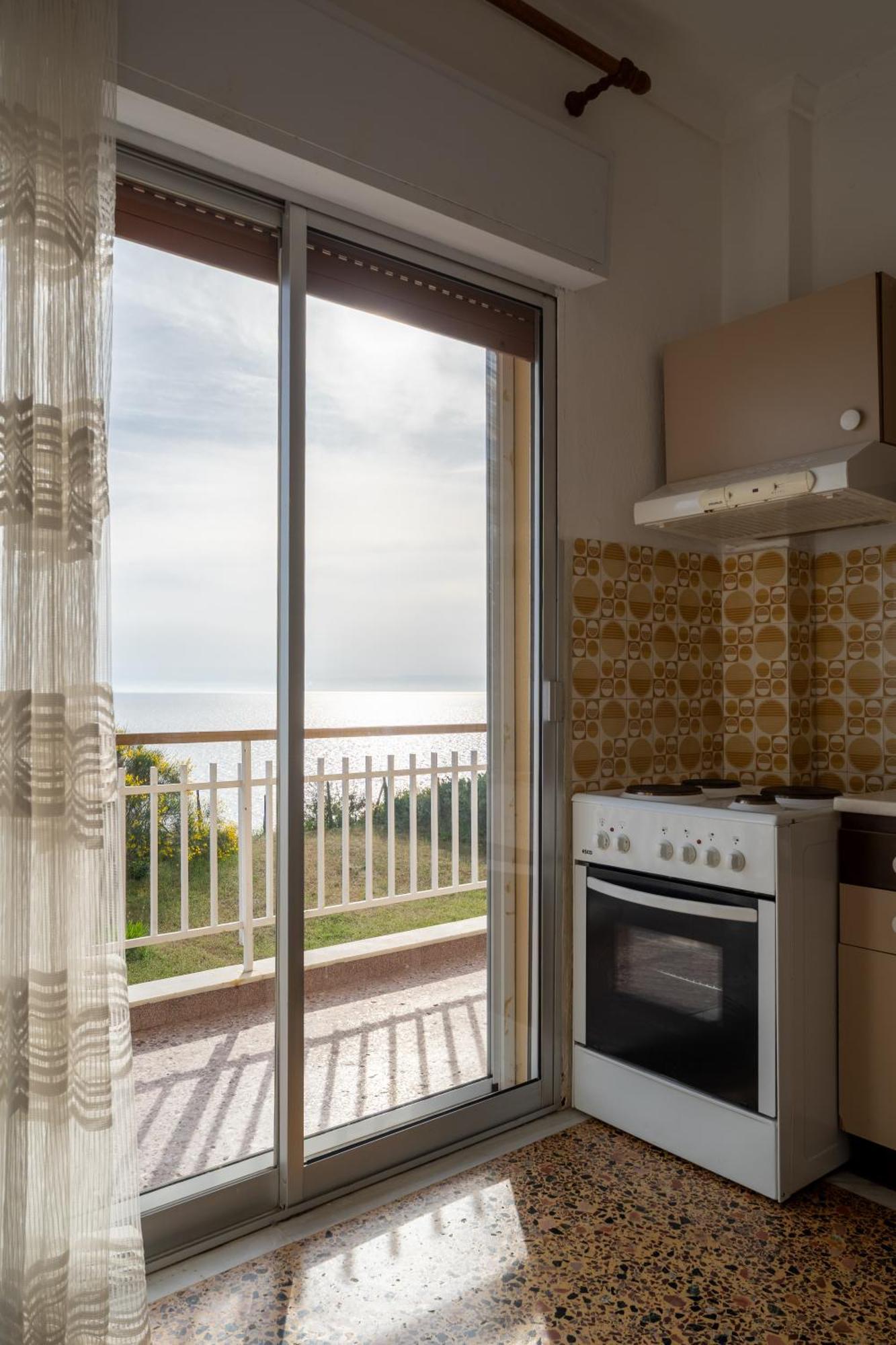 Sunshine House Offering Spectacular Views To Olymp A Apartment Nea Iraklia Luaran gambar