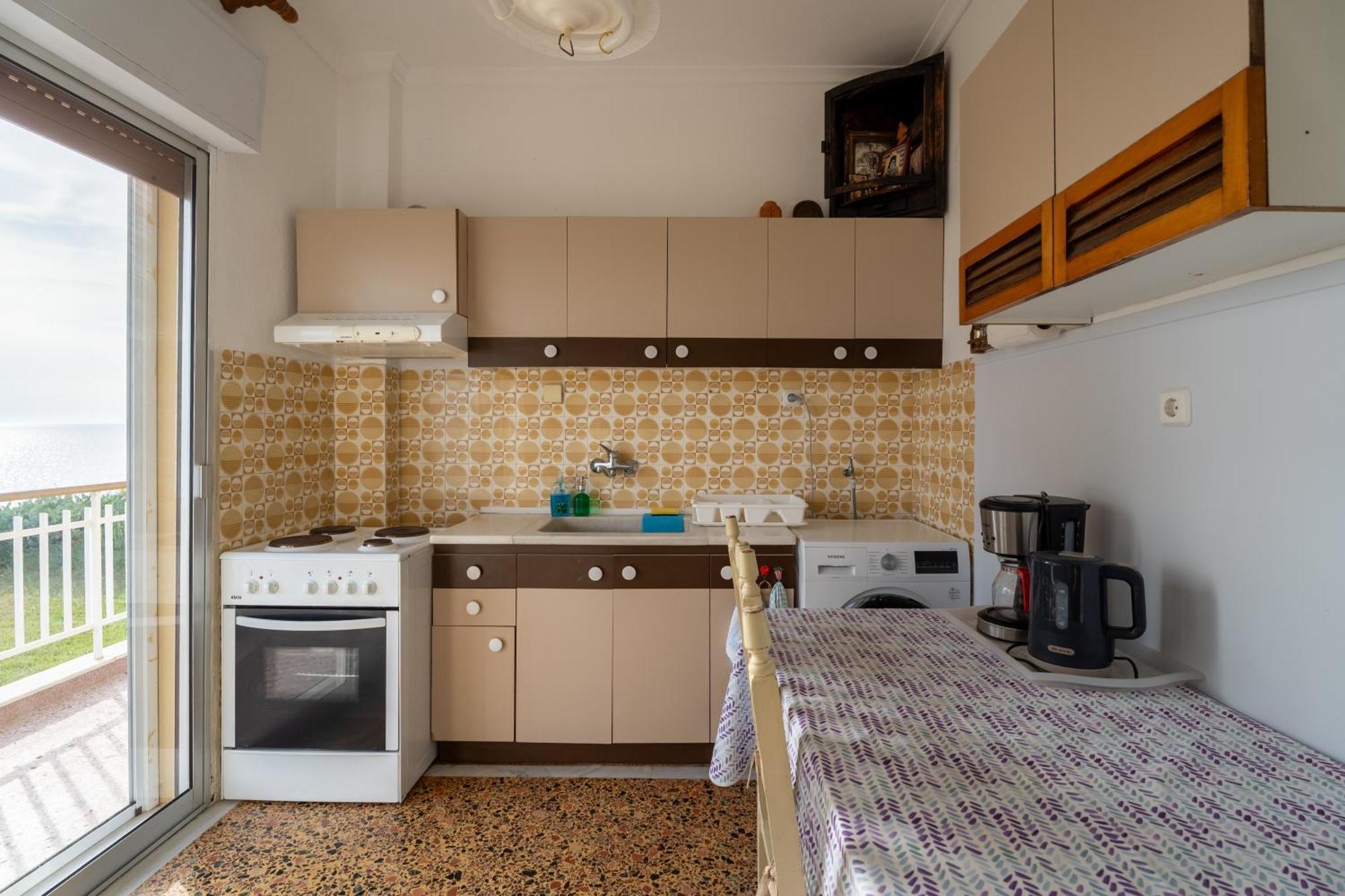Sunshine House Offering Spectacular Views To Olymp A Apartment Nea Iraklia Luaran gambar